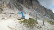 Archiviertes Webcam Bild: Cortina d'Ampezzo - Bergstation Pomedes am 30.08.2026 um 12:31 Uhr
