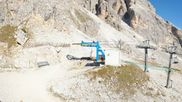 Archived webcam image showing Cortina d'Ampezzo - Top Station Pomedes on 28 Sep 2026 at 10:16