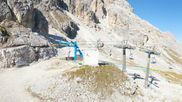 Archived webcam image showing Cortina d'Ampezzo - Top Station Pomedes on 28 Sep 2026 at 14:16