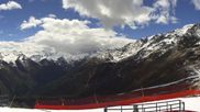 Archived webcam image showing Pejo 3000 - Top Station Saroden on 7 May 2026 at 14:46