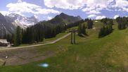 Archiviertes Webcam Bild: Brandnertal - Bergstation Palüdbahn am 25.05.2026 um 14:16 Uhr
