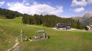 Archiviertes Webcam Bild: Brandnertal - Bergstation Palüdbahn am 25.05.2026 um 16:16 Uhr