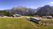 Archiviertes Webcam Bild: Brandnertal - Bergstation Palüdbahn am 12.07.2026 um 14:00 Uhr
