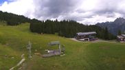 Archived webcam image showing Brandnertal - Top Station Palüd Gondola on 27 Jul 2026 at 12:46