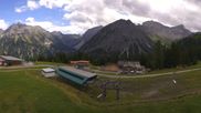 Archived webcam image showing Brandnertal - Top Station Palüd Gondola on 27 Jul 2026 at 14:46
