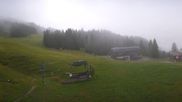 Archived webcam image showing Brandnertal - Top Station Palüd Gondola on 25 Aug 2026 at 08:49