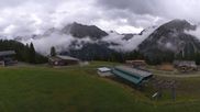 Archived webcam image showing Brandnertal - Top Station Palüd Gondola on 25 Aug 2026 at 14:49