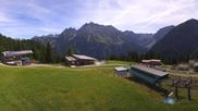 Archiviertes Webcam Bild: Brandnertal - Bergstation Palüdbahn am 26.08.2026 um 12:21 Uhr