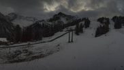Archived webcam image showing Brandnertal - Top Station Palüd Gondola on 24 Oct 2026 at 18:36