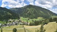 Archiviertes Webcam Bild: Donnersbachwald: Blick auf den Ort und Skigebiet Riesneralm am 12.07.2026 um 12:58 Uhr