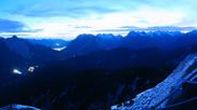 Archived webcam image showing Rosshütte - Top station Seefelder Joch on 13 May 2026 at 04:47