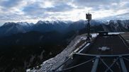 Archived webcam image showing Rosshütte - Top station Seefelder Joch on 13 May 2026 at 06:47