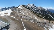Archived webcam image showing Rosshütte - Top station Seefelder Joch on 13 May 2026 at 12:47