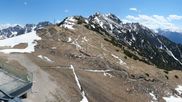 Archived webcam image showing Rosshütte - Top station Seefelder Joch on 13 May 2026 at 14:47