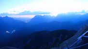 Archived webcam image showing Rosshütte - Top station Seefelder Joch on 28 May 2026 at 04:17