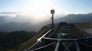 Archived webcam image showing Rosshütte - Top station Seefelder Joch on 28 May 2026 at 06:17