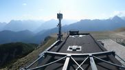 Archived webcam image showing Rosshütte - Top station Seefelder Joch on 28 May 2026 at 08:17