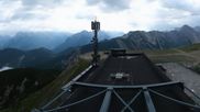 Archived webcam image showing Rosshütte - Top station Seefelder Joch on 19 Jul 2026 at 08:20