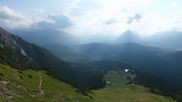 Archived webcam image showing Rosshütte - Top station Seefelder Joch on 19 Jul 2026 at 18:20