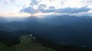 Archived webcam image showing Rosshütte - Top station Seefelder Joch on 19 Jul 2026 at 20:20