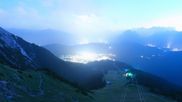 Archived webcam image showing Rosshütte - Top station Seefelder Joch on 19 Jul 2026 at 22:20