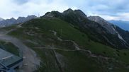 Archived webcam image showing Rosshütte - Top station Seefelder Joch on 10 Aug 2026 at 07:55