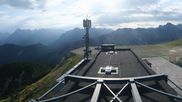 Archived webcam image showing Rosshütte - Top station Seefelder Joch on 10 Aug 2026 at 08:55