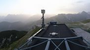 Archived webcam image showing Rosshütte - Top station Seefelder Joch on 28 Aug 2026 at 07:10