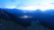 Archived webcam image showing Rosshütte - Top station Seefelder Joch on 7 Sep 2026 at 20:37