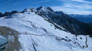 Archived webcam image showing Rosshütte - Top station Seefelder Joch on 23 Oct 2026 at 00:56