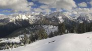 Archived webcam image showing Brandnertal - Loischkopf Top Station on 12 May 2026 at 16:09