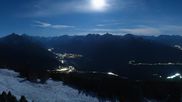 Archived webcam image showing Patscherkofel - Top Station on 23 Oct 2026 at 02:22