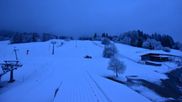 Archived webcam image showing Nesselwang - Base Station Alpspitzbahn on 15 Mar 2026 at 07:01