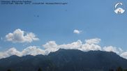 Archived webcam image showing Schwangau: View Tegelberg mountain on 12 Jul 2026 at 12:58