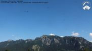 Archived webcam image showing Schwangau: View Tegelberg mountain on 12 Jul 2026 at 16:58