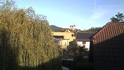 Archived webcam image showing Möriken village - View Castle Wildegg on 14 Jun 2026 at 07:09