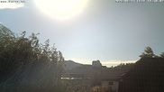 Archived webcam image showing Möriken village - View Castle Wildegg on 14 Jun 2026 at 18:09