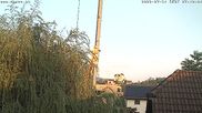 Archived webcam image showing Möriken village - View Castle Wildegg on 31 Jul 2026 at 07:43