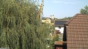 Archived webcam image showing Möriken village - View Castle Wildegg on 31 Jul 2026 at 10:43
