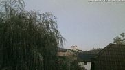 Archived webcam image showing Möriken village - View Castle Wildegg on 17 Sep 2026 at 06:01