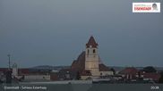 Archived webcam image showing Esterházy Palace in Eisenstadt on 31 Jul 2026 at 03:57