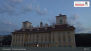 Archived webcam image showing Esterházy Palace in Eisenstadt on 31 Jul 2026 at 05:57