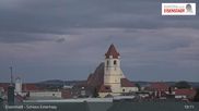 Archived webcam image showing Esterházy Palace in Eisenstadt on 15 Sep 2026 at 03:30