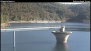 Archived webcam image showing Lake Bigge - Webcam Dam on 22 Sep 2026 at 16:16