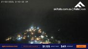 Archived webcam image showing Falls Creek: Village View on 26 Feb 2026 at 16:02