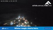 Archived webcam image showing Falls Creek: Village View on 18 May 2026 at 10:01