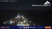 Archived webcam image showing Falls Creek: Village View on 19 Oct 2026 at 16:40
