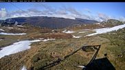 Archived webcam image showing Thredbo: Basin Run and T-bar on 14 Jun 2026 at 02:28