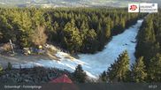 Archived webcam image showing Ochsenkopf - Summit restaurant on 8 Apr 2026 at 07:36