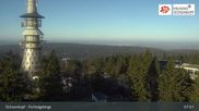 Archived webcam image showing Ochsenkopf - Summit restaurant on 8 Apr 2026 at 08:36